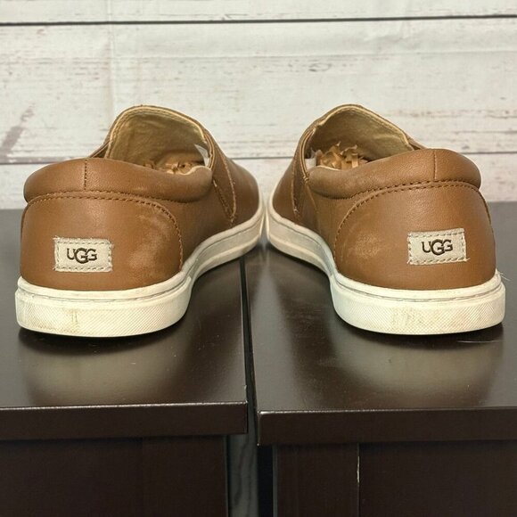 UGG Australia Casual Leather Slip On Sneakers Womens 8 - Picture 5 of 7